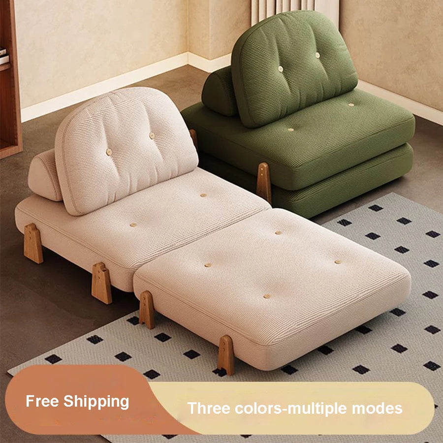 Folding Sofa Bed Convertiblelazy Sofa, Lazy Sofa Folding Couch Bed Single Sofa Chair For Bedroom, Compact Living Spaces, Apartment, Dorm