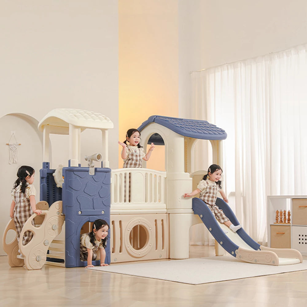 Home baby slide indoor multi-function slide combination family small amusement park