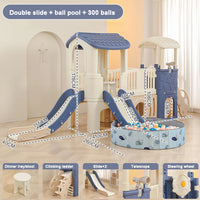 Home baby slide indoor multi-function slide combination family small amusement park