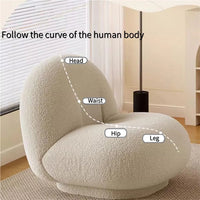 Modern Living Room Chairs, Reading Chair for Bedroom, Lounge Chair Indoor, Vanity Chair, Single Sofa Chair