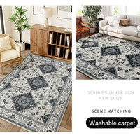 Washable Runners Folding Cashmere Carpet Living Room Carpet Area Rugs