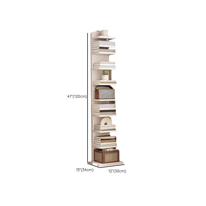 Solid wood bookshelf Floor-standing Open Bookshelf, Modern Multi-layer Shelves Bookshelf Display Rack For Living Room Bedroom Home