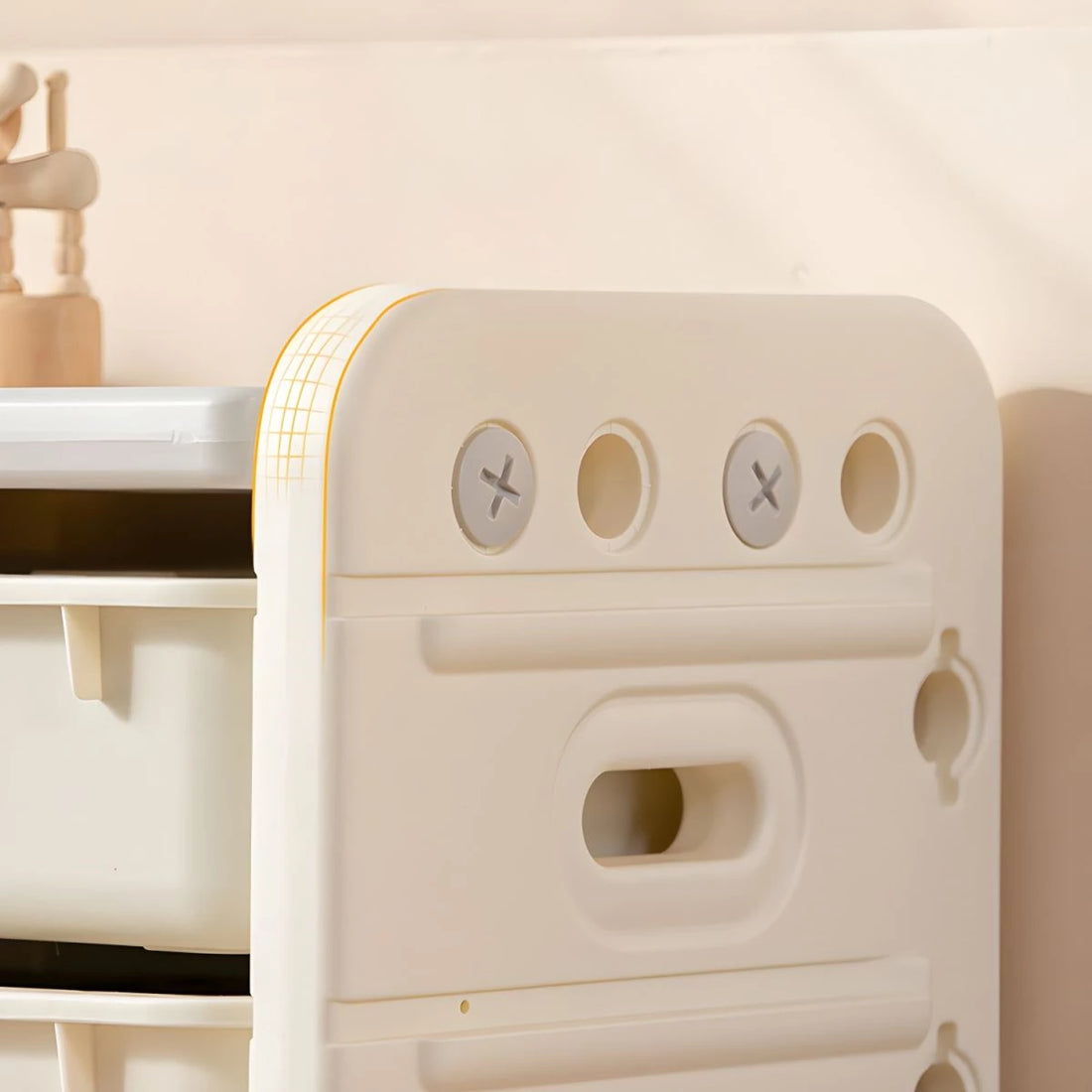Classic Children's Toy Multi-layer Storage Rack, Baby Storage Cabinet Rack Storage Rack