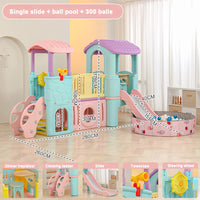 Home baby slide indoor multi-function slide combination family small amusement park