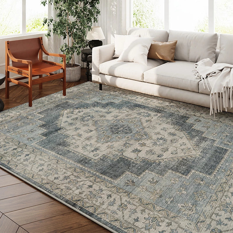 Washable Runners Folding Cashmere Carpet Living Room Carpet Area Rugs