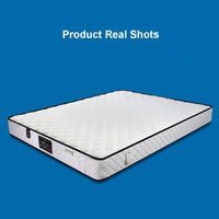 13.4 Inch White Full Size Mattress, Memory Foam Individually Pocket Coils, Medium Firm Full Mattresses