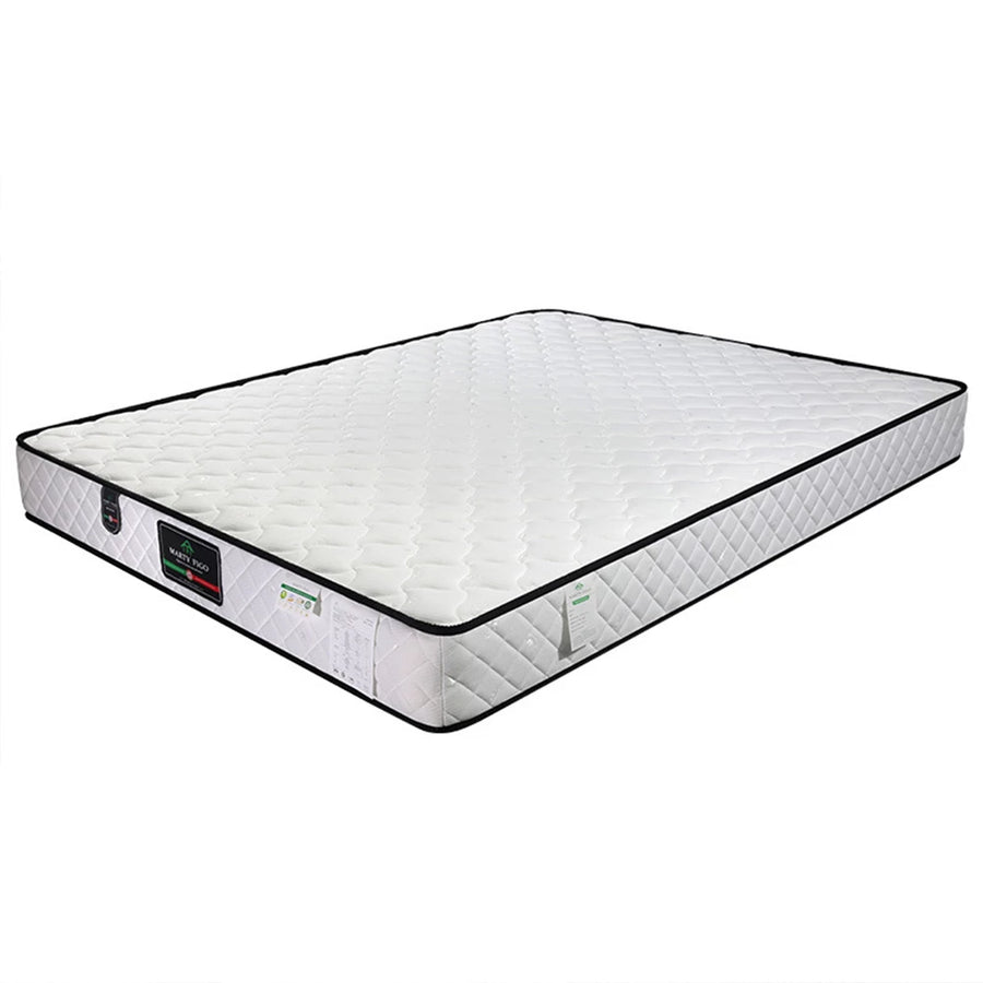 13.4 Inch White Full Size Mattress, Memory Foam Individually Pocket Coils, Medium Firm Full Mattresses