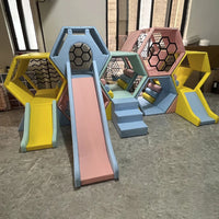 Foam Climbing Blocks Baby Sensory Training Equipment Early Childhood Education Center Honeycomb Climbing Software Combination