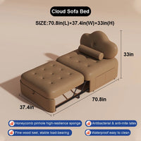 Multifunctional Small Apartment Folding Sofa Bed Space-Saving Folding Couch Bed