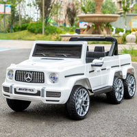 Kids Electric Cars, Ride On Truck 12V 7AH Ride On Toys with Remote Control and APP, 2 Seater Electric Ride On Car for Kids Electric