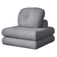 Folding Sofa Bed Lazy Sofa Folding Couch Bed for Bedroom Salon Office Living Room Families Softly Cushioned