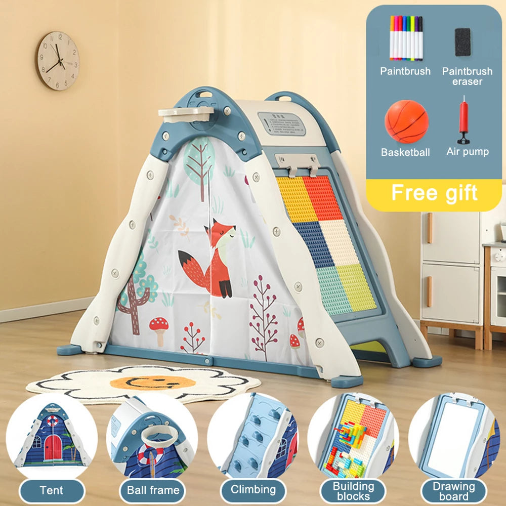 5-in-1 Multifunctional Children's Tent Indoor Children's Playhouse