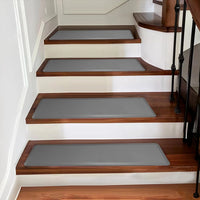 Staircase Step Treads Foam Stair Pads Cushioned  | 8" x 30" PVC Material(Set of 12)