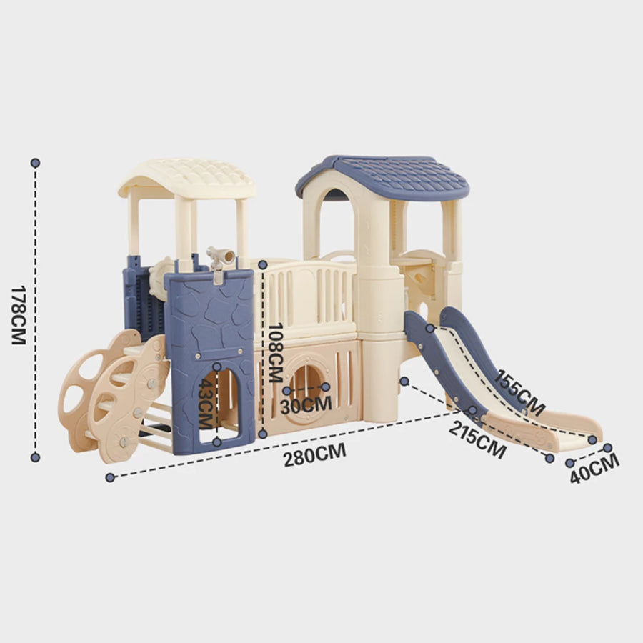 Home baby slide indoor multi-function slide combination family small amusement park