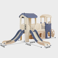 Home baby slide indoor multi-function slide combination family small amusement park