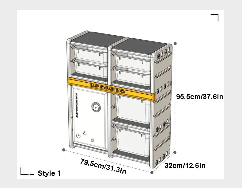 Baby Toy Organizer and Storage Kids Toy Storage