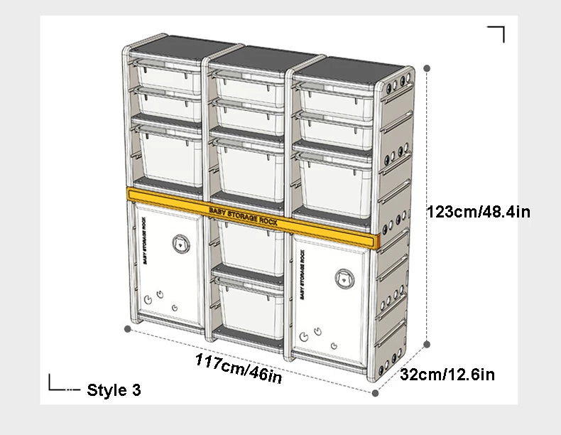 Baby Toy Organizer and Storage Kids Toy Storage